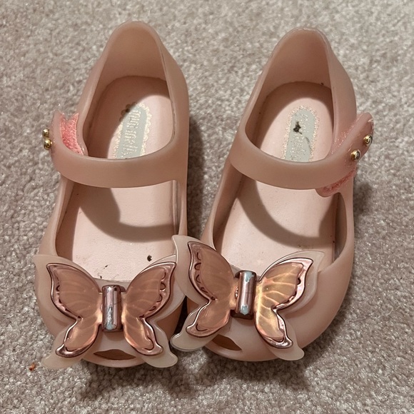 Mini Melissa ultra girl butterfly sandals - Picture 1 of 5